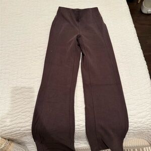 Lululemon Brown Soft Stream Ribbed Pants